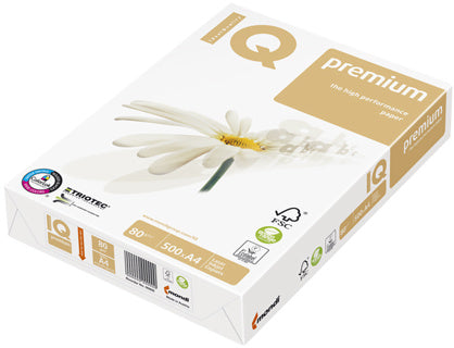IQ Premium Kopierpapier DIN A5 80 g/m² 500 Blatt weiß