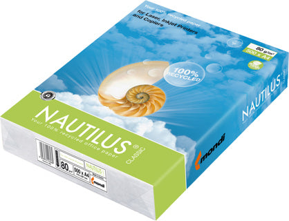 NAUTILUS Kopierpapier DIN A3 500 Blatt 80 g/m²