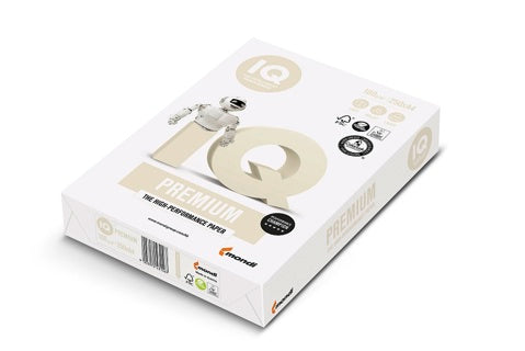 IQ Premium Kopierpapier DIN A4 160 g/m² 250 Blatt weiß