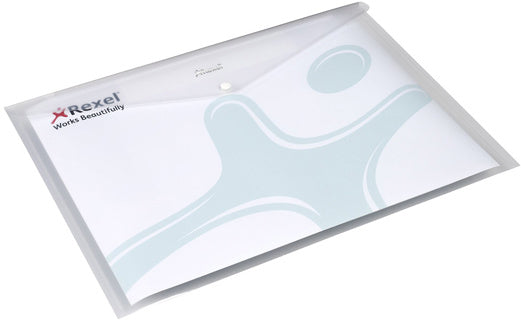 REXEL Dokumentenmappe 16129 5 Stück A4 weiß transluzent