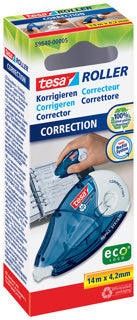 TESA Korrekturroller ecoLogo 59840 nachfüllbar 4.2 mm x 14 m blau/weiß