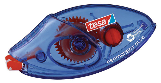 TESA Einwegkleberoller ecoLogo 59090 permanent 8.4 mm x 8.5 m blau