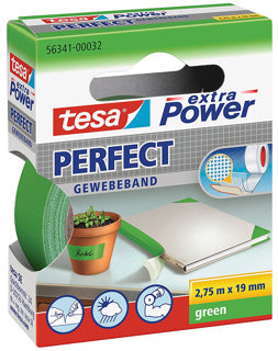 TESA Gewebeband 56341 Extra Power Perfect 19 mm x 2.75 m grün