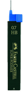 FABER-CASTELL Feinmine Super-Polymer 12 Stück 0.7 mm HB