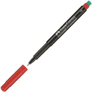 FABER-CASTELL Folienstift 1513 Multimark 0.6 mm permanent rot