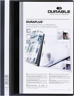 DURABLE Präsentationshefter 2579 DURAPLUS® A4+ Kunststoff 244 x 310 mm schwarz