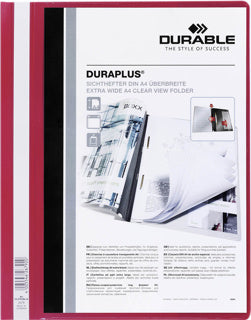 DURABLE Präsentationshefter 2579 DURAPLUS® A4+ Kunststoff 244 x 310 mm rot