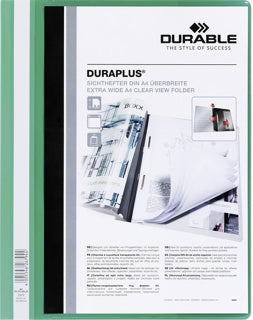 DURABLE Präsentationshefter 2579 DURAPLUS® A4+ Kunststoff 244 x 310 mm grün