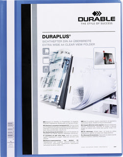DURABLE Präsentationshefter 2579 DURAPLUS® A4+ Kunststoff 244 x 310 mm blau