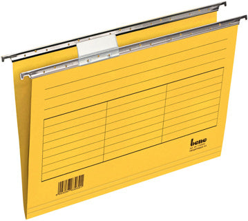 BENE Hängemappe 116505 5 Stück A4 Intensivkarton 230 g/m² 315 x 240 mm gelb