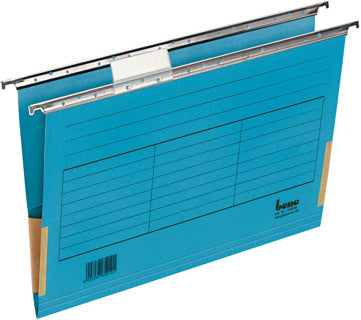 BENE Hängetasche 116905 5 Stück A4 mit Fröschen Intensivkarton 230 g/m² 315 x 240 mm blau