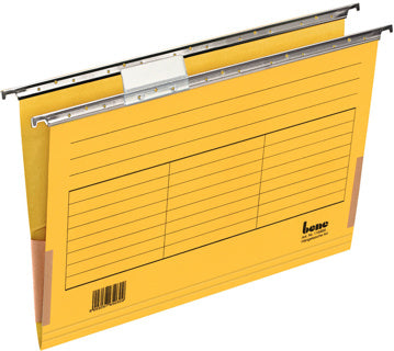BENE Hängetasche 116905 5 Stück A4 mit Fröschen Intensivkarton 230 g/m² 315 x 240 mm gelb