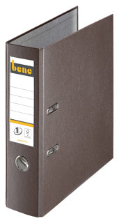 BENE Ordner 291400 A4 PP breit 8 cm braun