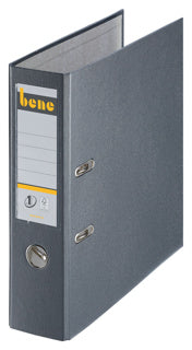 BENE Ordner 291400 A4 PP breit 8 cm schiefer