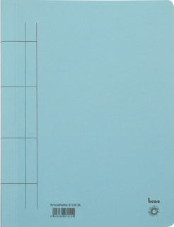 BENE Schnellhefter 81100 A4 Recyclingkarton 250 g/m² 245 x 320 mm blau