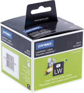 DYMO Vielzweck-Etiketten 99015 320 Stück 54 x 70 mm weiß