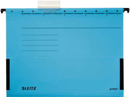 LEITZ Hängetasche 1986 Alpha DIN A4 275 g/m² blau