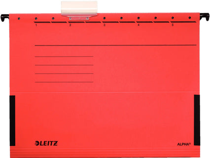 LEITZ Hängetasche 1986 Alpha DIN A4 275 g/m² rot