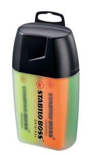 STABILO Textmarker Boss 70 4 Stück 2-5 mm mehrere Farben