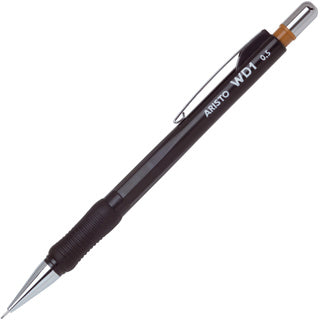 ARISTO Druckbleistift WD1 85105 mit Radierer HB 0.5 mm schwarz