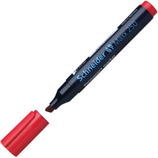 SCHNEIDER Permanentmarker Maxx 250 Keilspitze 2-7 mm rot