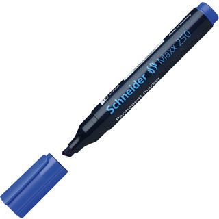 SCHNEIDER Permanentmarker Maxx 250 Keilspitze 2-7 mm blau