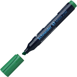 SCHNEIDER Permanentmarker Maxx 250 Keilspitze 2-7 mm grün