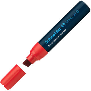SCHNEIDER Permanentmarker Maxx 280 Keilspitze 4-12 mm rot