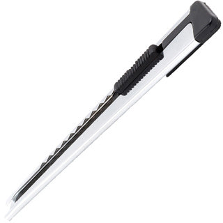 ALCO Cuttermesser 121 schmal mit 9-mm-Klinge silber