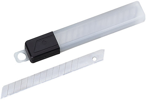 ALCO Ersatzklingen 128 12 Stück für Cuttermesser 9 mm silber