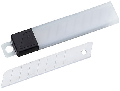 ALCO Ersatzklingen 129 10 Stück für Cuttermesser 18 mm silber