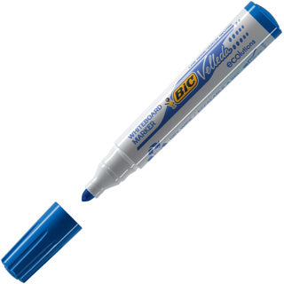 BIC Whiteboardmarker Velleda ECOlutions mit Rundspitze 1.4 mm blau