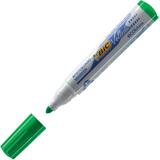 BIC Whiteboardmarker Velleda ECOlutions mit Rundspitze 1.4 mm grün