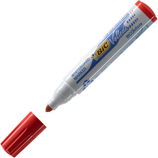 BIC Whiteboardmarker Velleda ECOlutions mit Rundspitze 1.4 mm rot
