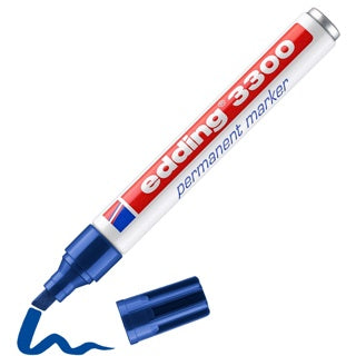 EDDING Permanentmarker 3300 Keilspitze 1-5 mm blau