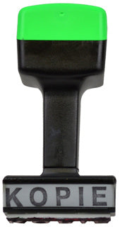 Lagertextstempel Imprint 1 "Kopie" schwarz