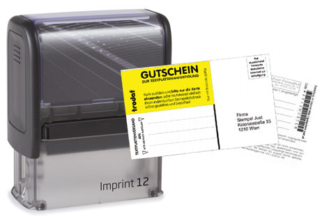 TRODAT Stempel Imprint 12 47 x 18 mm mit Gutschein