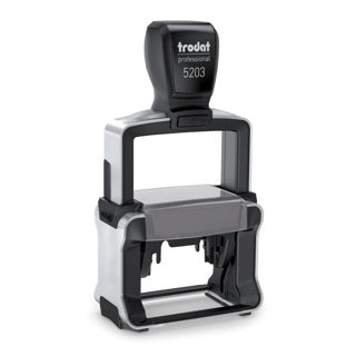 TRODAT Textstempel 5203 mit Gutschein 48 x 27 mm