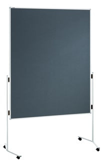 FRANKEN Moderationstafel ECO-UMTF12R mit Filz grau