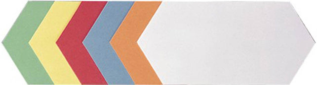 FRANKEN Moderationskarten UMZH Rhombus 9.5 x 20.5 cm 250 Stück mehrere Farben