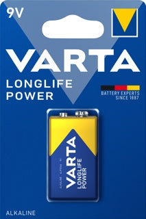 VARTA Batterien Longlife Power 9 Volt