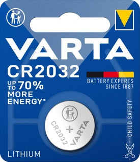 VARTA Knopfzellen Batterie CR2032 Lithium-Zelle