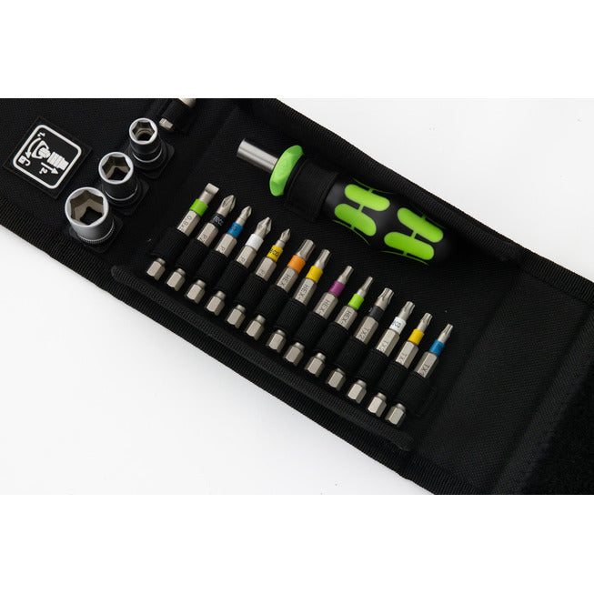 RECA Bit-Satz 1/4" Special Edition TX PH PZ ISK SL 18-teilig in Textiltasche