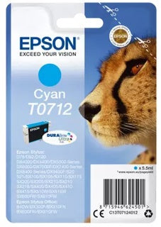 EPSON Tintenpatrone T0712 cyan