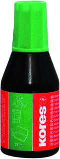 KORES Stempelfarbe 27 ml grün