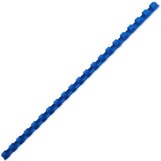 GBC Binderücken 4028 CombBind 100 Stück 21 Ringen A4 6 mm blau