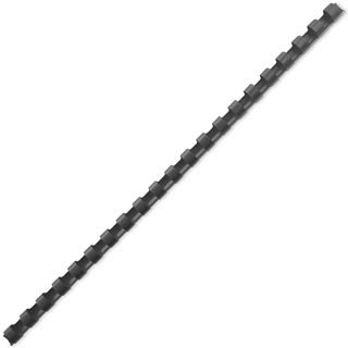 GBC Binderücken 4028 CombBind 100 Stück 21 Ringe A4 8 mm schwarz