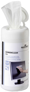 DURABLE Kunststoffreinigungstücher 5708 SUPERCLEAN 100 Stück in Spenderdose