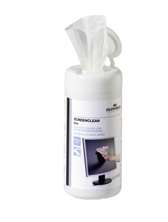 DURABLE Bildschirmreinigungstücher 5736 SCREENCLEAN® 100 Stück in Spenderdose