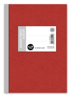 URSUS Geschäftsbuch A5 96 Blatt kariert blau